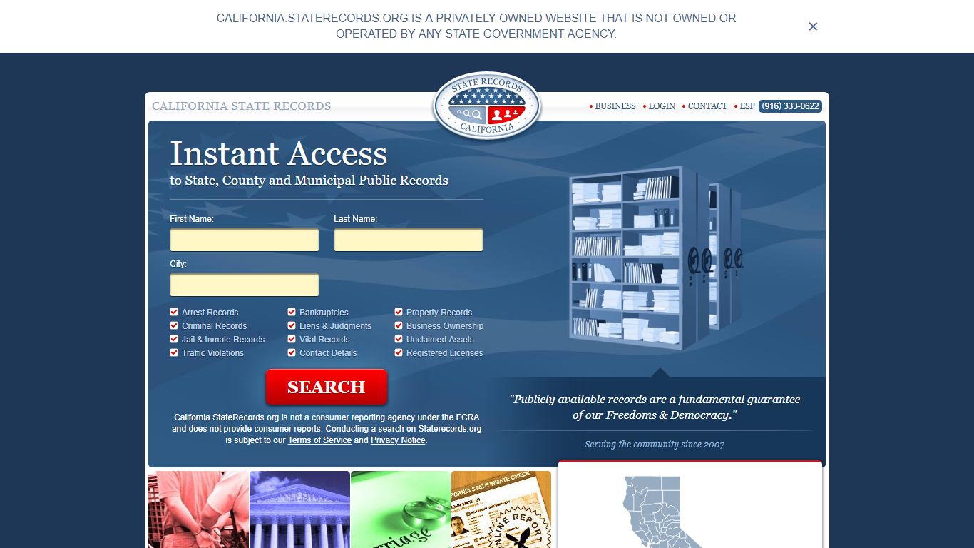 Riverside County Arrest, Court, and Public Records